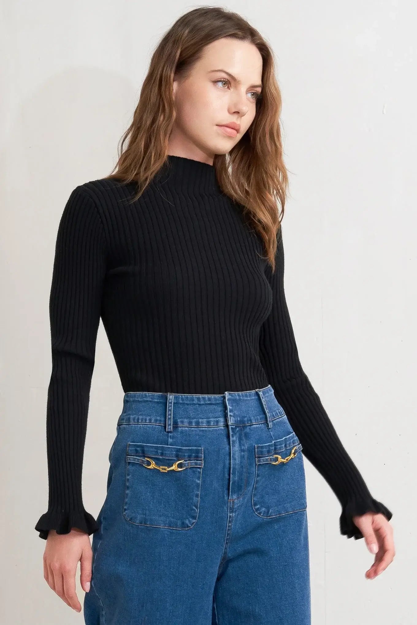 TIMELESS BLUE DENIM PANTS - Flying Tomato - Flyclothing LLC