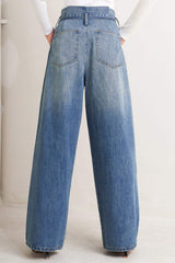 EVERYDAY CINCH DENIM PANTS - Flying Tomato - Flyclothing LLC