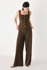 COCOA AFTER HOURS WIDE LEG PANTS