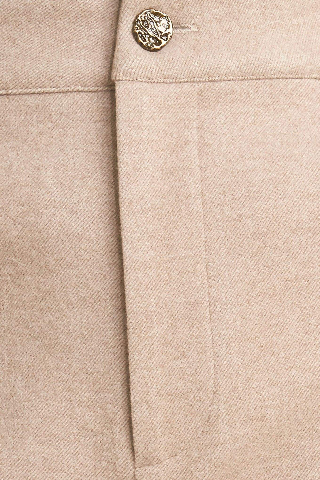 MODERN CORSET MOCHA KNIT PANTS - Flying Tomato - Flyclothing LLC