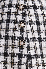 MONA CHECK TWEED SKORT - Flying Tomato - Flyclothing LLC