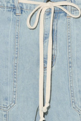 WEEKEND SOUNDTRACK DENIM PANTS - Flying Tomato - Flyclothing LLC