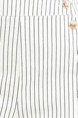 EFFORTLESS FORM STRIPE WOVEN PANTS - Flying Tomato - Flyclothing LLC