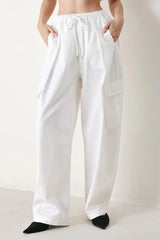 CRISP ESSENTIAL WOVEN BALLON PANTS - Flying Tomato - Flyclothing LLC