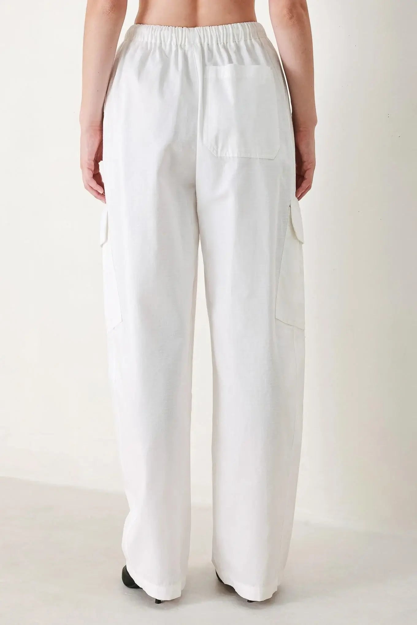 CRISP ESSENTIAL WOVEN BALLON PANTS - Flying Tomato - Flyclothing LLC