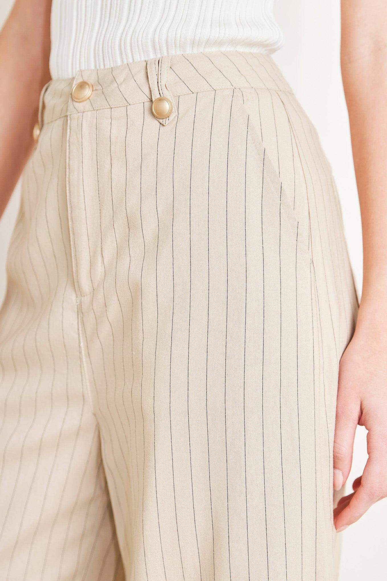 THE BOARDROOM EDIT WOVEN PANTS - Flying Tomato - Flyclothing LLC
