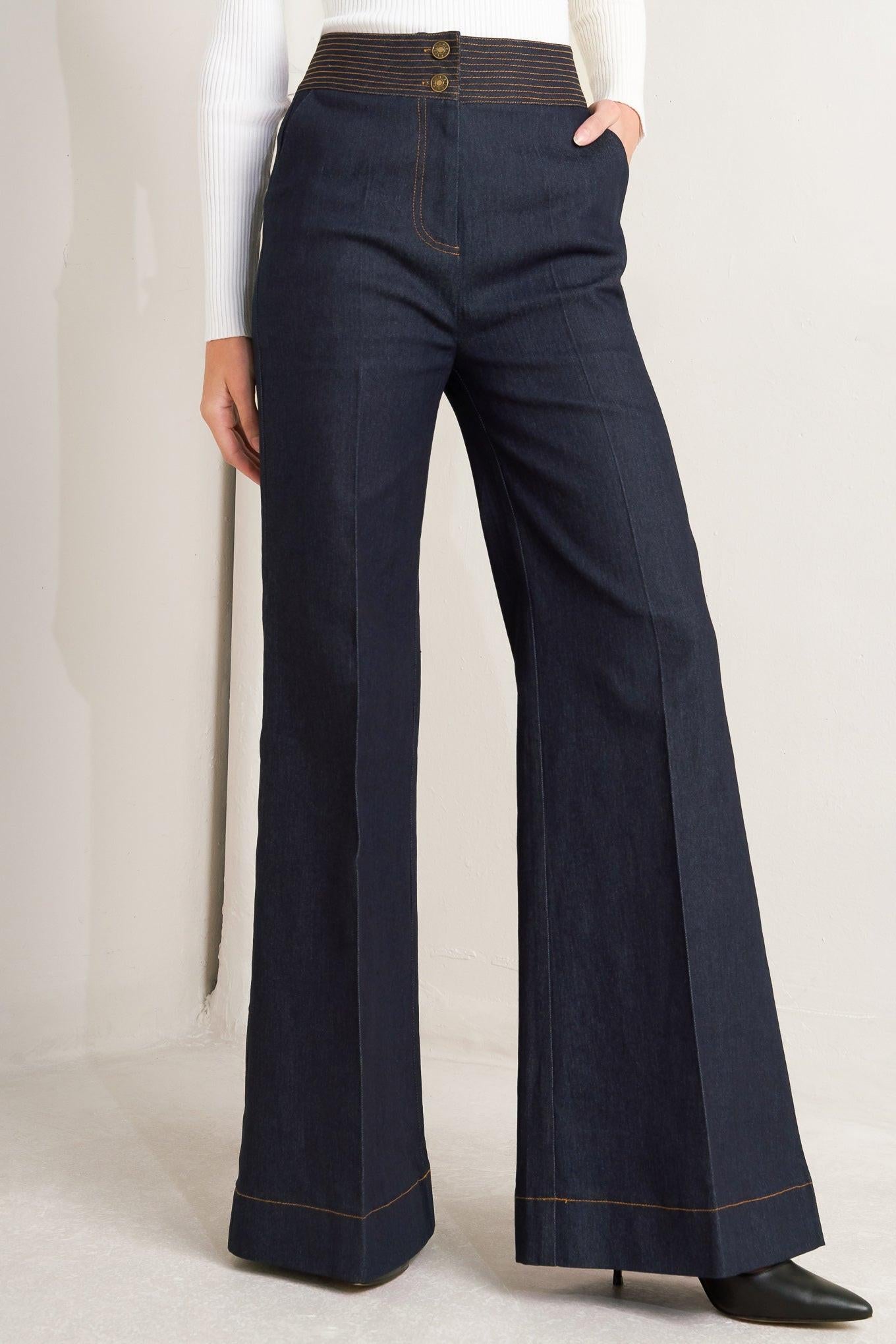 STRONG FRAME DENIM PANTS - Flying Tomato - Flyclothing LLC