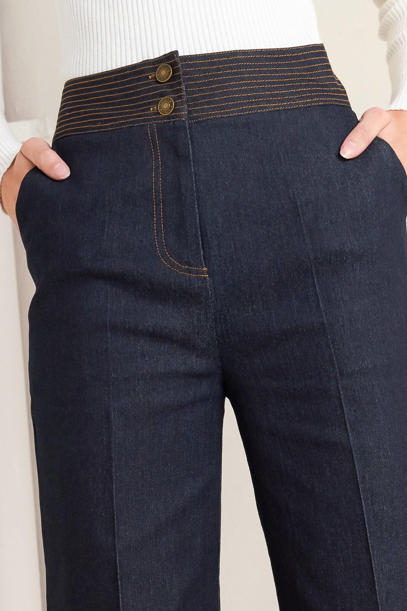 STRONG FRAME DENIM PANTS - Flying Tomato - Flyclothing LLC