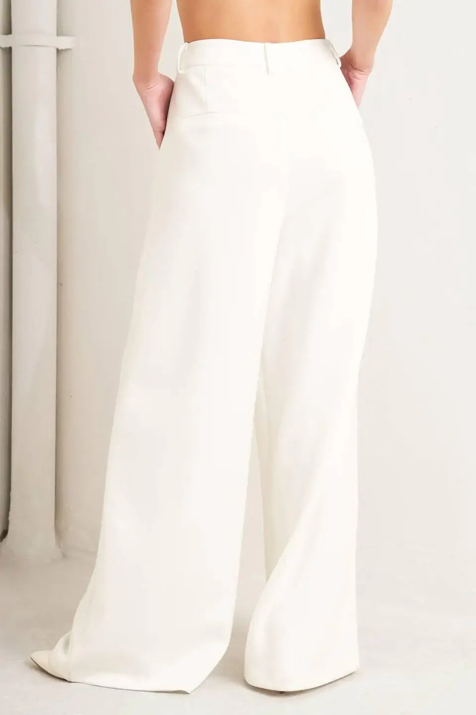 PURE ELEGANCE WOVEN PANTS - Flying Tomato - Flyclothing LLC