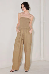DESERT DAYDREAM WOVEN JUMPSUIT - Flying Tomato - Flyclothing LLC