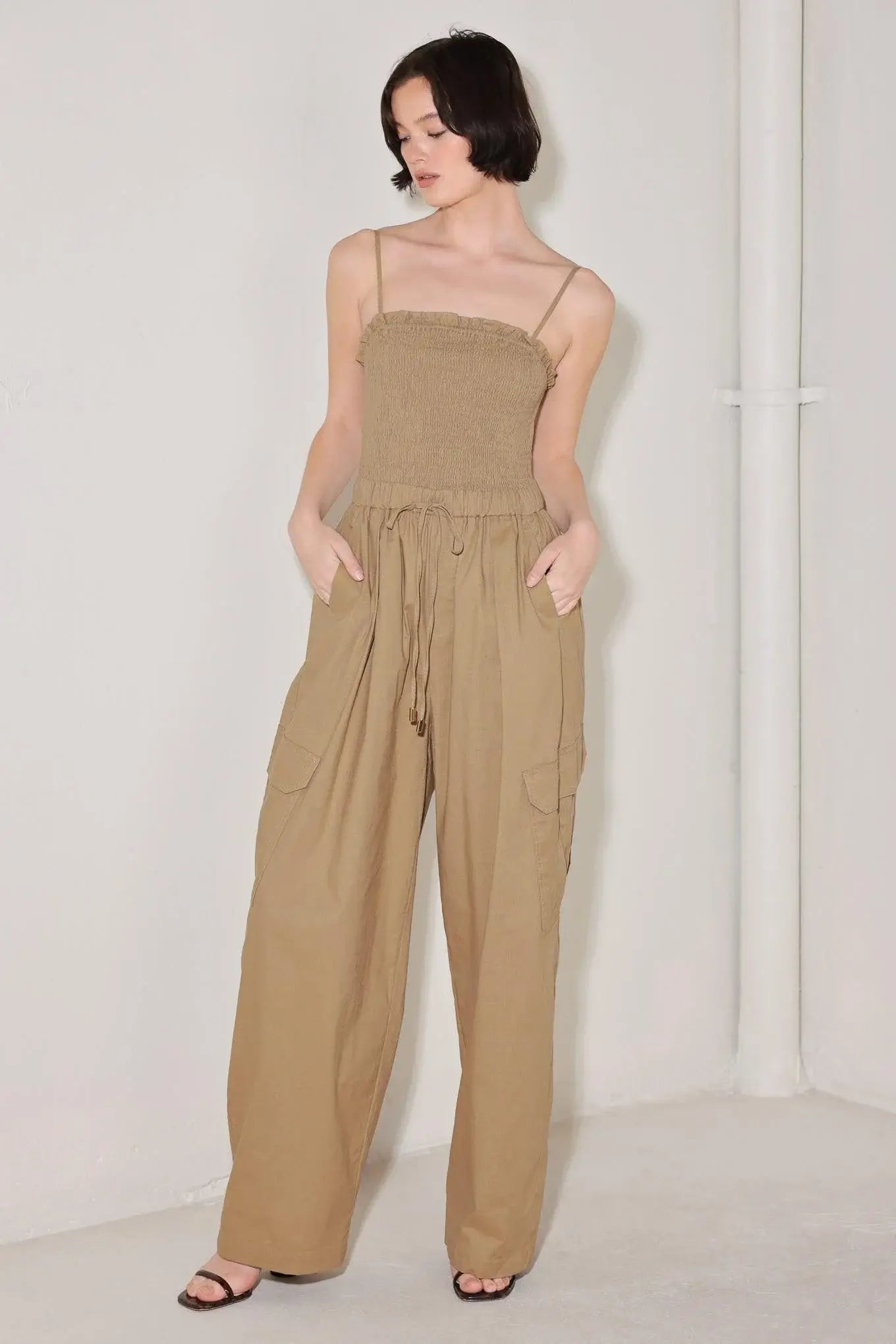 DESERT DAYDREAM WOVEN JUMPSUIT - Flying Tomato - Flyclothing LLC