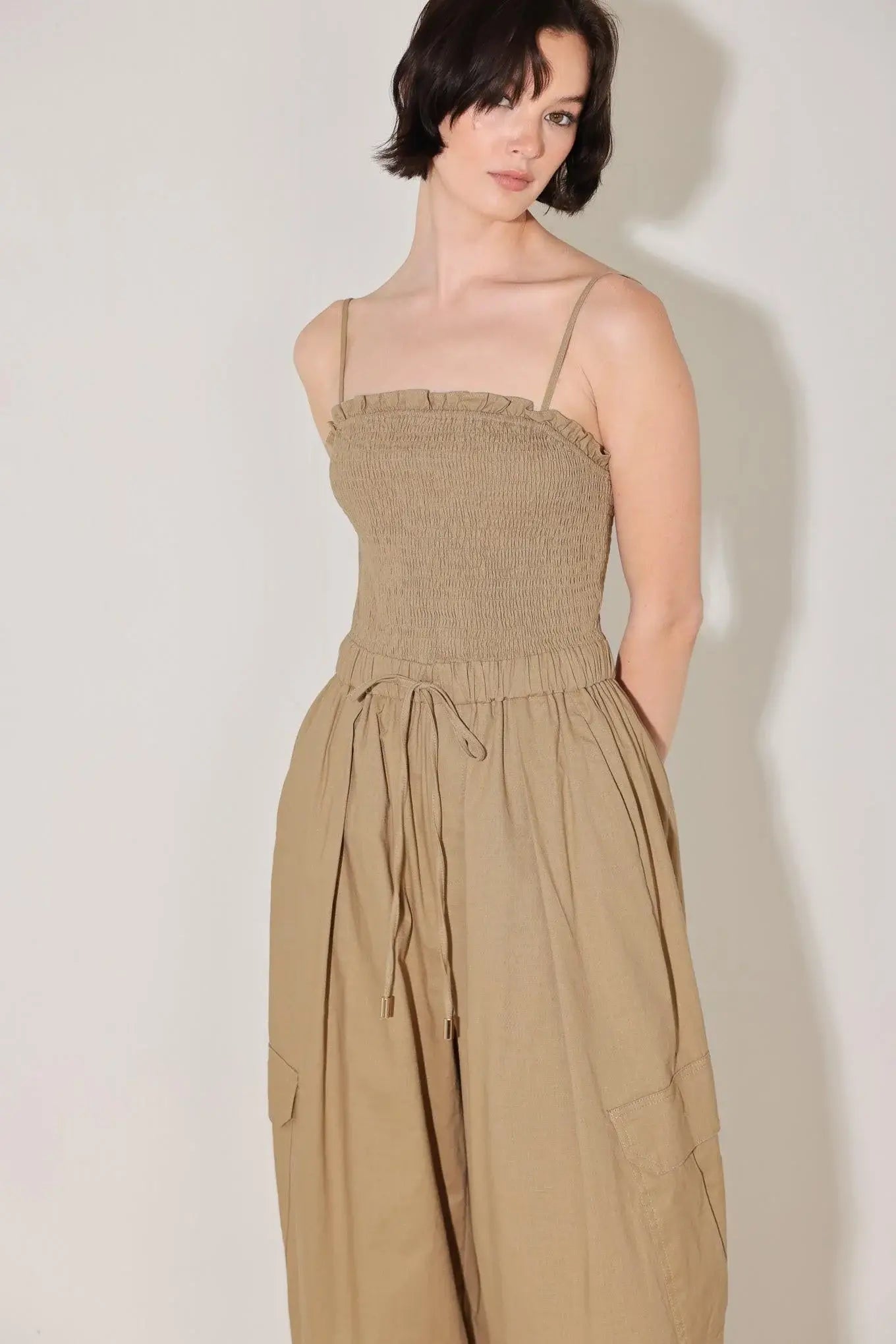 DESERT DAYDREAM WOVEN JUMPSUIT - Flying Tomato - Flyclothing LLC