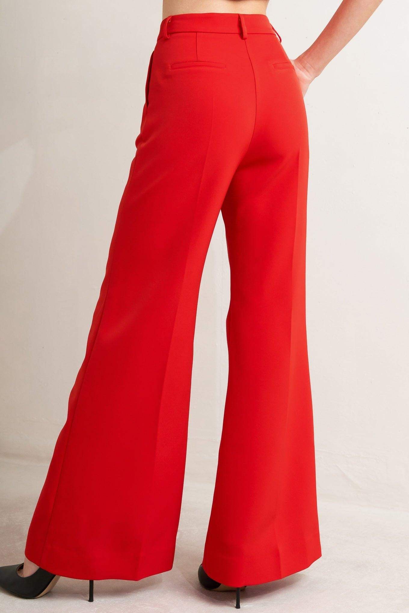 NOIR CONTOUR WOVEN PANTS - Flying Tomato - Flyclothing LLC