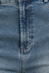 NO SECOND THOUGHT WASHED DENIM PANTS - Flying Tomato - Flyclothing LLC