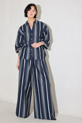 CITY STRIPE WOVEN PANTS - Flying Tomato - Flyclothing LLC