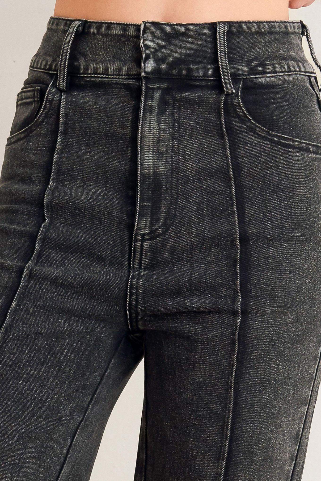 ELEGANT EVERYDAY LOOK DENIM PANTS - Flying Tomato - Flyclothing LLC