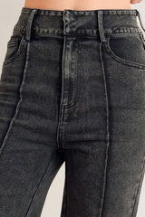 ELEGANT EVERYDAY LOOK DENIM PANTS - Flying Tomato - Flyclothing LLC