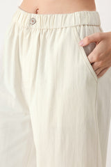 SUNDAY SOFT FLOW WOVEN CULOTTE PANTS - Flying Tomato - Flyclothing LLC