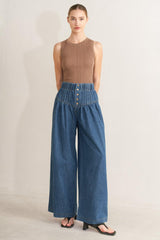 PACIFIC BREEZE DENIM PANTS - Flying Tomato - Flyclothing LLC
