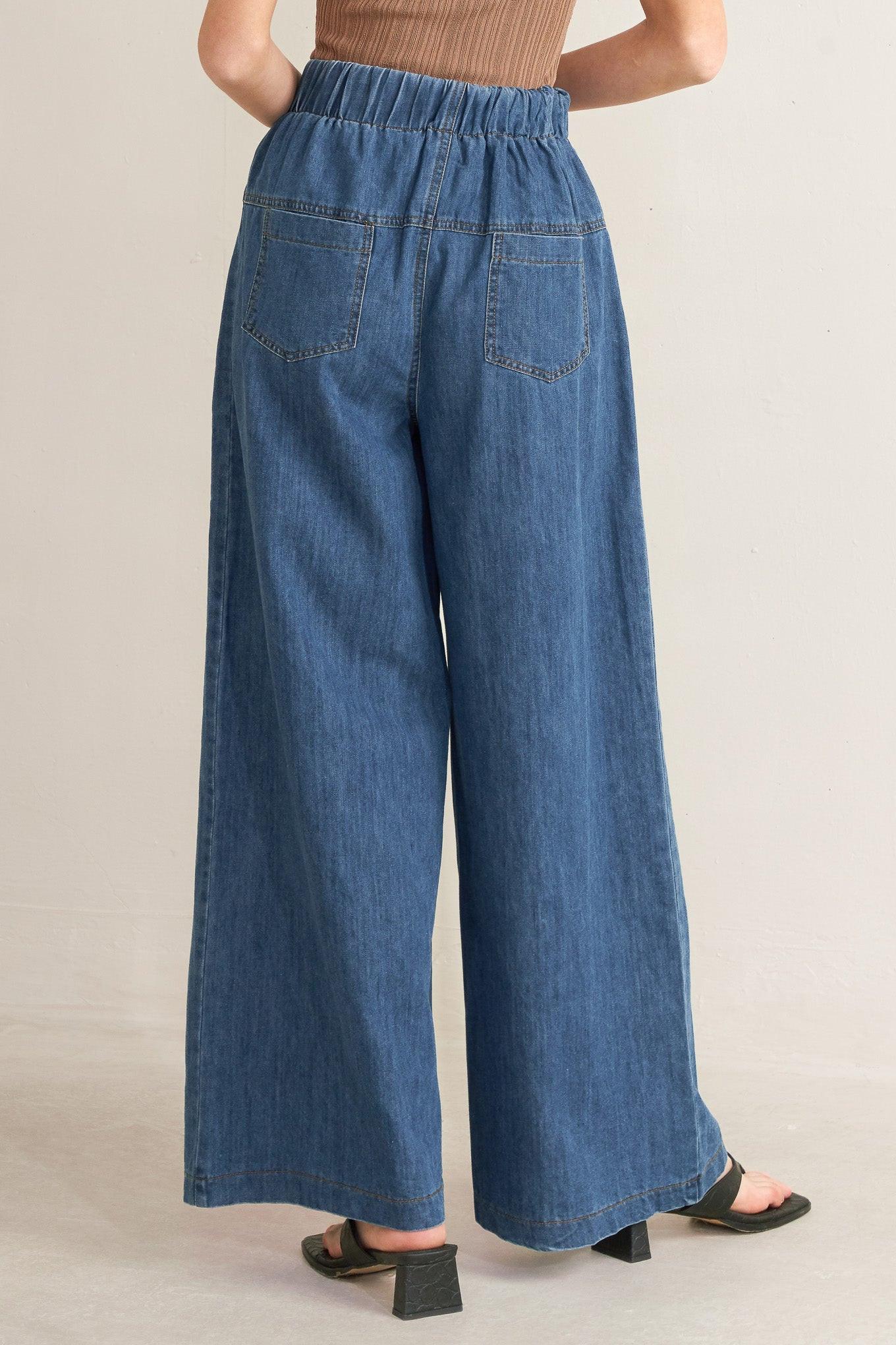 PACIFIC BREEZE DENIM PANTS - Flying Tomato - Flyclothing LLC