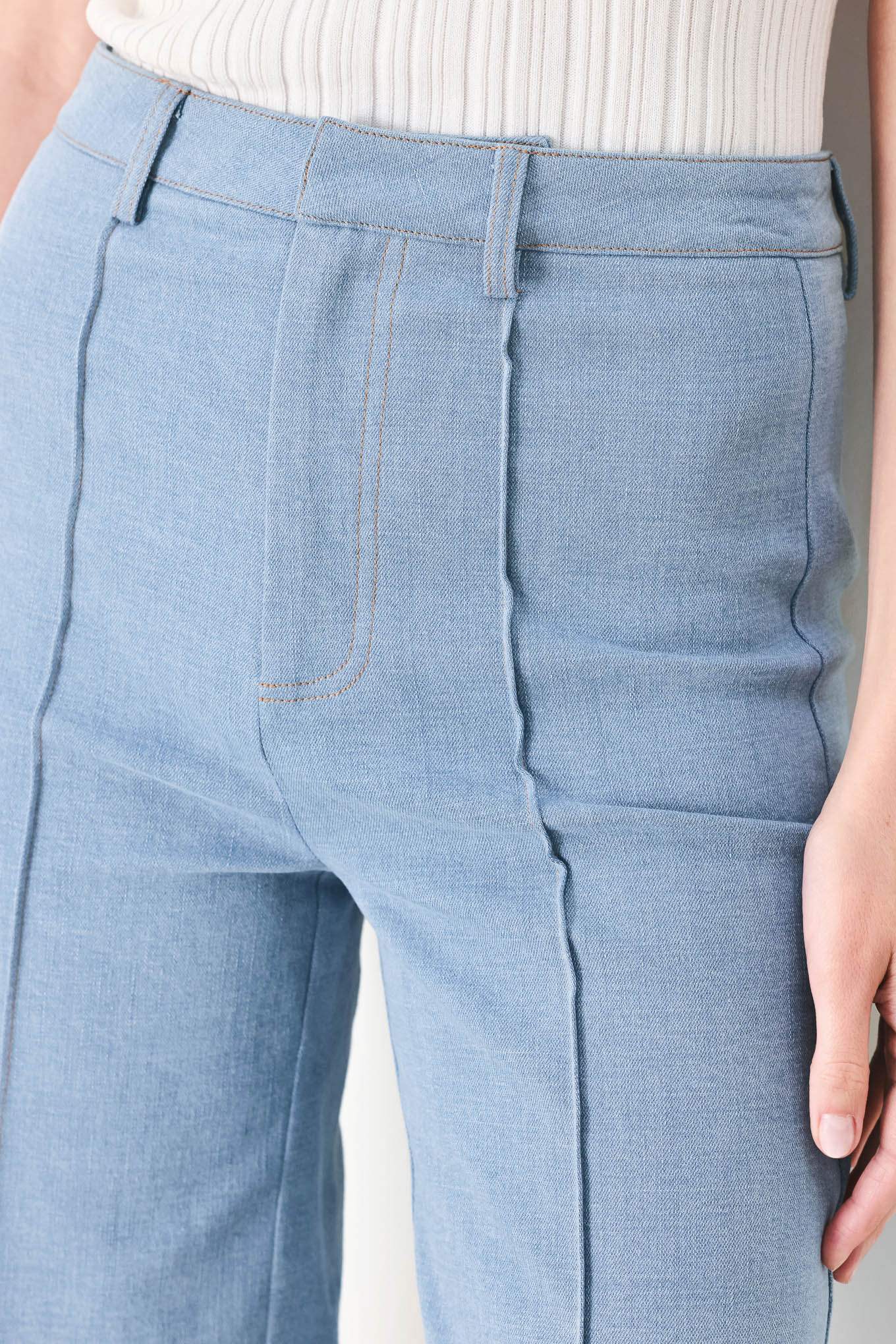 LUNA FLARE WOVEN PANTS - Flying Tomato - Flyclothing LLC