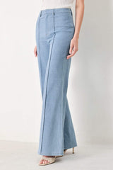 LUNA FLARE WOVEN PANTS - Flying Tomato - Flyclothing LLC