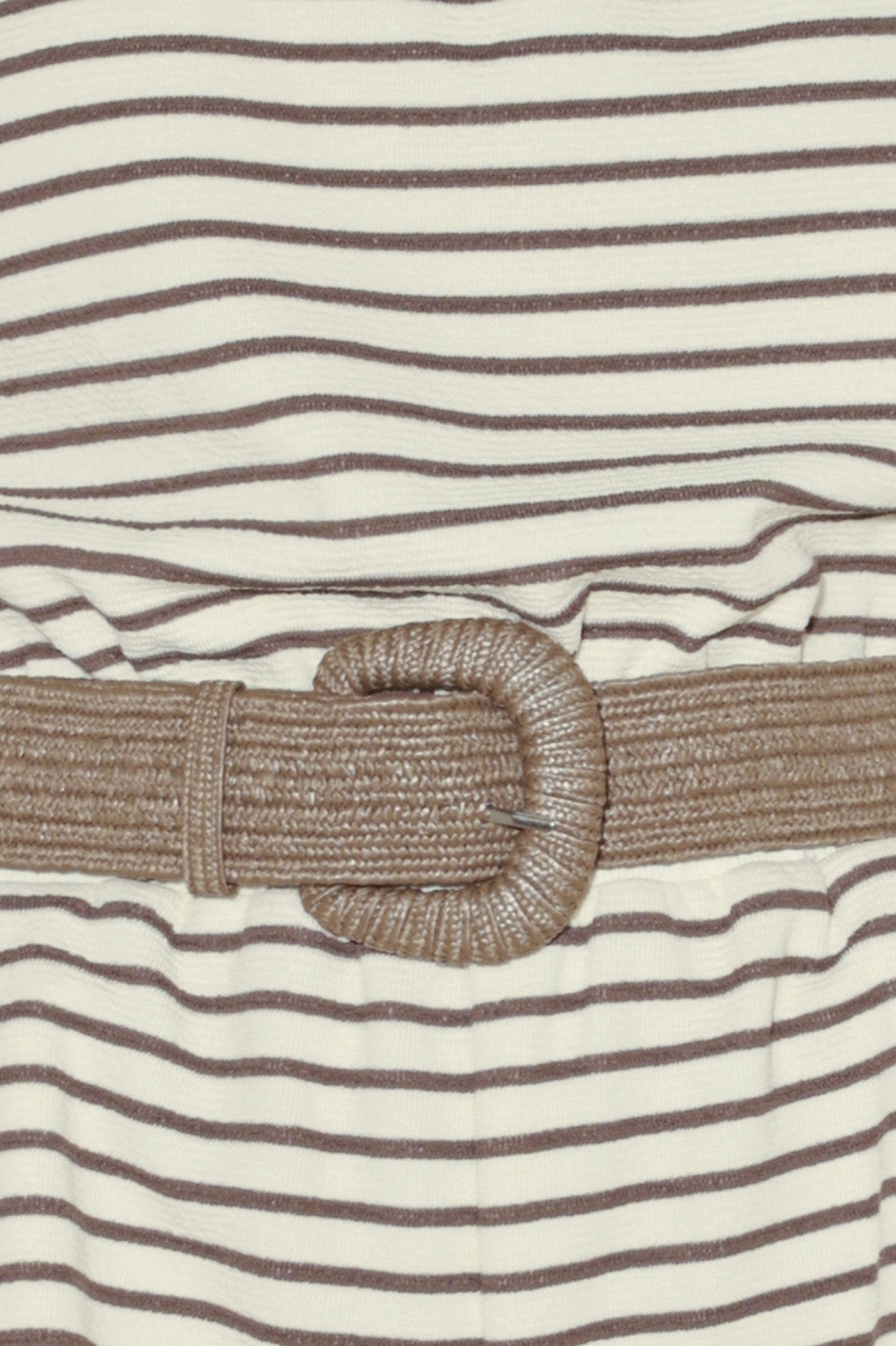 WEEKEND STRIPE KNIT ROMPER