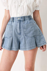 GIRL NEXT DOOR DENIM SHORT - Flying Tomato - Flyclothing LLC