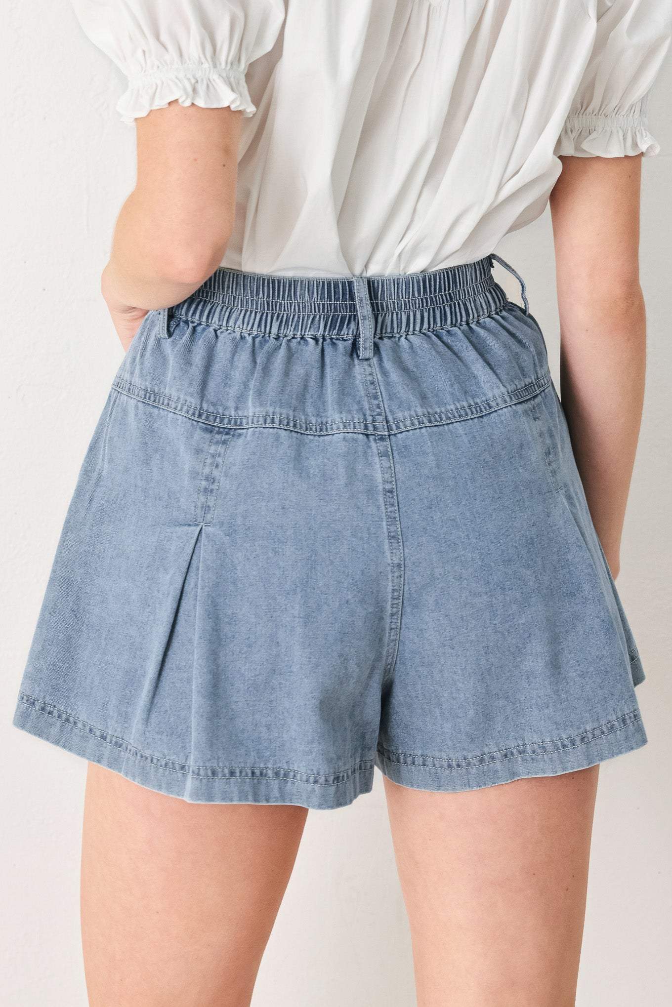 GIRL NEXT DOOR DENIM SHORT - Flying Tomato - Flyclothing LLC