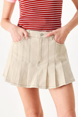 SOFT POWER WOVEN SKORT