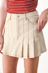 SOFT POWER WOVEN SKORT