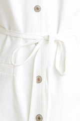 EFFORTLESS ATTRACTION WOVEN ROMPER - Flying Tomato - Flyclothing LLC