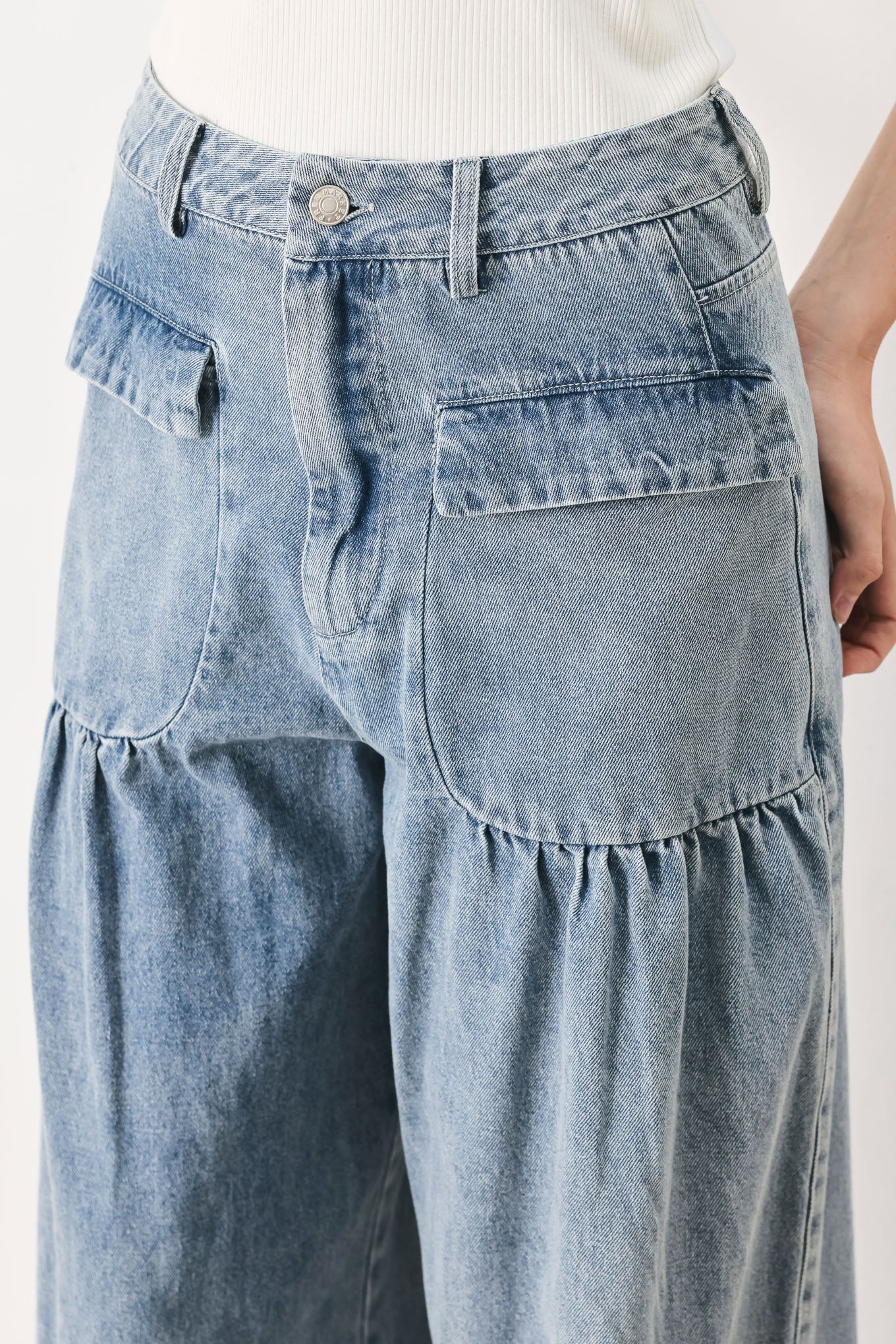 EASY EDGE DENIM PANTS - Flying Tomato - Flyclothing LLC