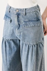 EASY EDGE DENIM PANTS - Flying Tomato - Flyclothing LLC