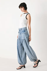 EASY EDGE DENIM PANTS - Flying Tomato - Flyclothing LLC