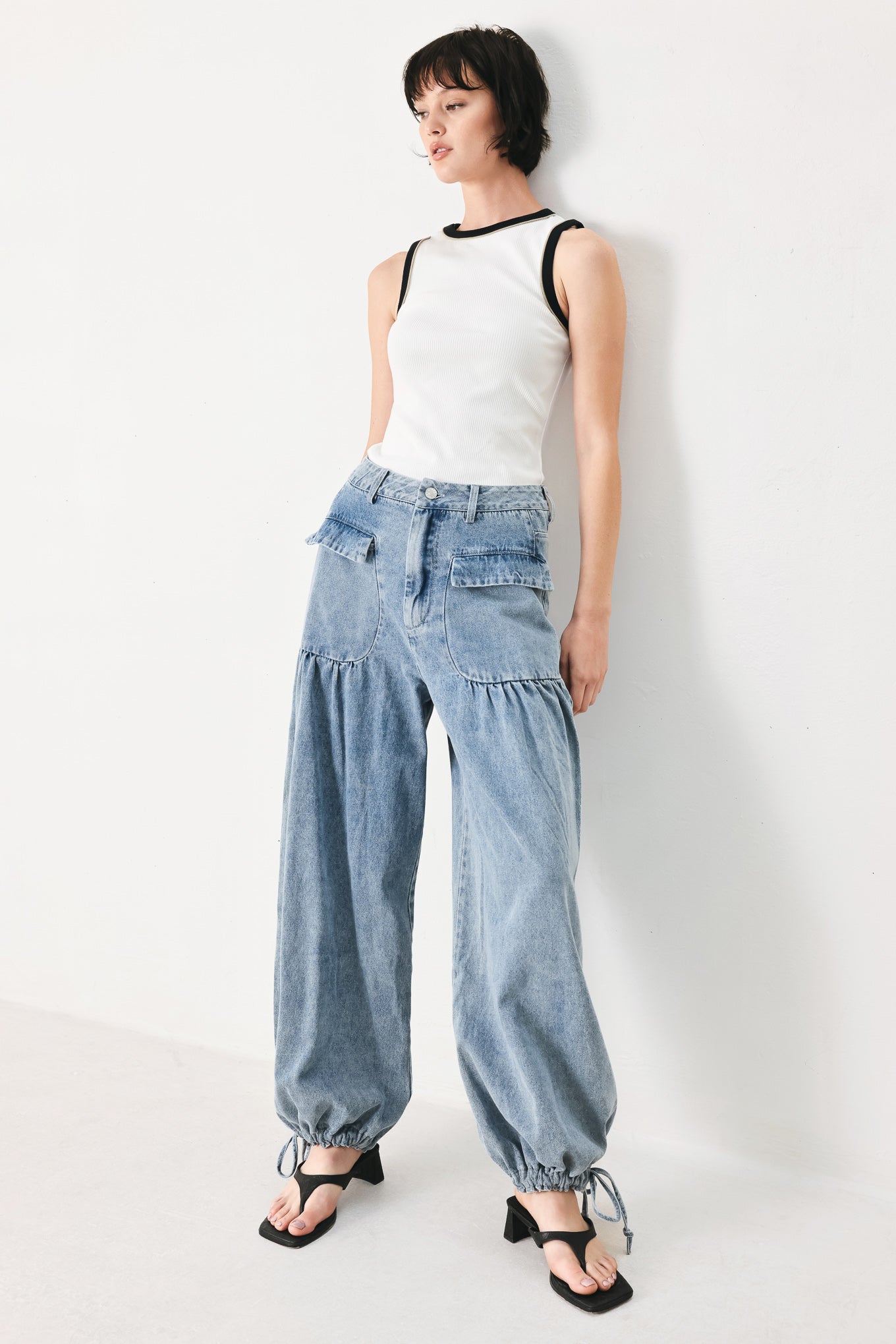 EASY EDGE DENIM PANTS - Flying Tomato - Flyclothing LLC