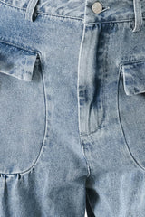 EASY EDGE DENIM PANTS - Flying Tomato - Flyclothing LLC