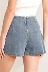SANTA MONICA DENIM SKORT - Flying Tomato - Flyclothing LLC