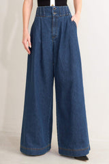 OCEAN DRIVE WIDE DENIM PANTS - Flying Tomato - Flyclothing LLC