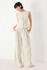 MODERN MINIMAL WOVEN PANTS - Flying Tomato - Flyclothing LLC