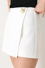 BEACH GLAM WOVEN SKORT - Flying Tomato - Flyclothing LLC