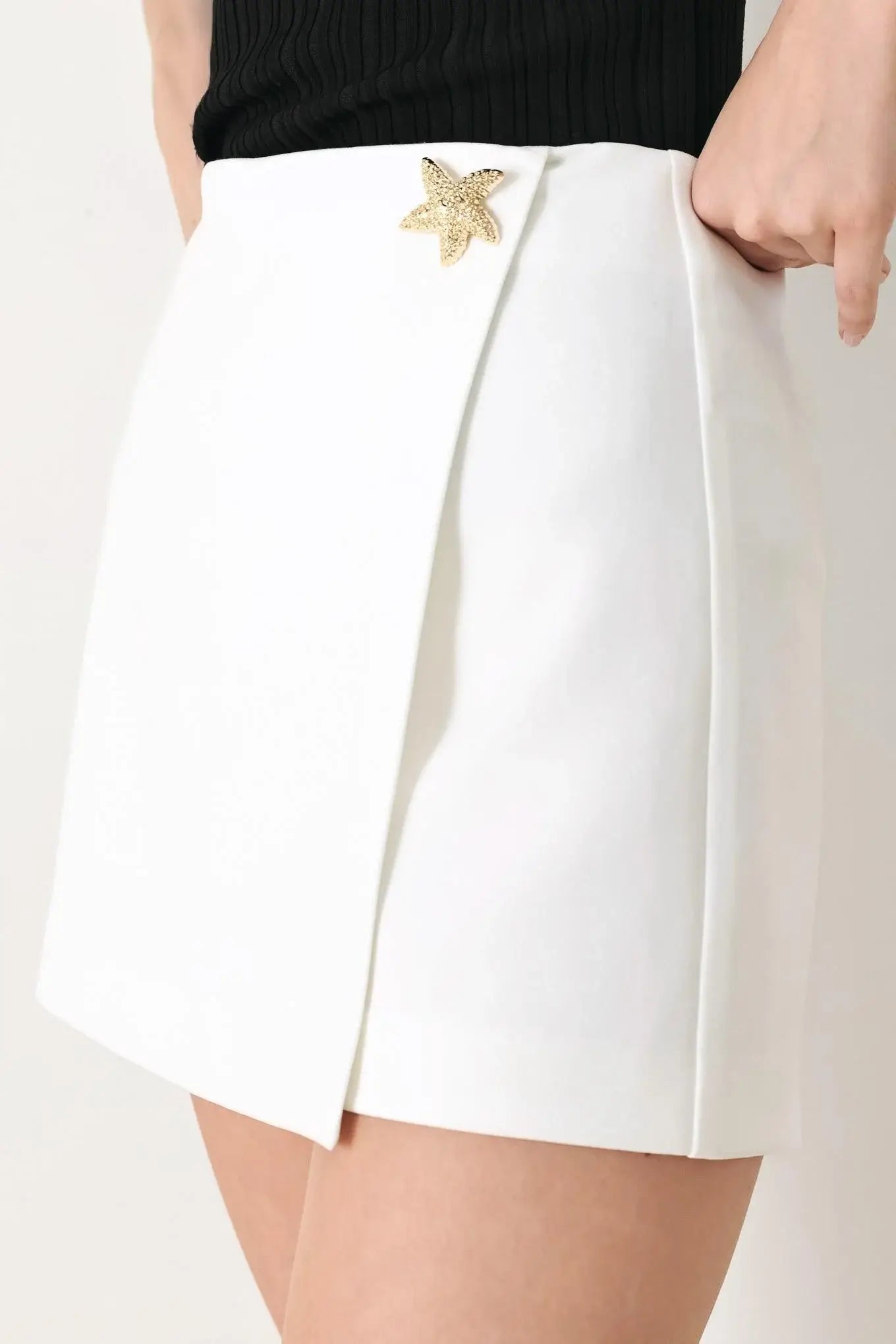 BEACH GLAM WOVEN SKORT - Flying Tomato - Flyclothing LLC