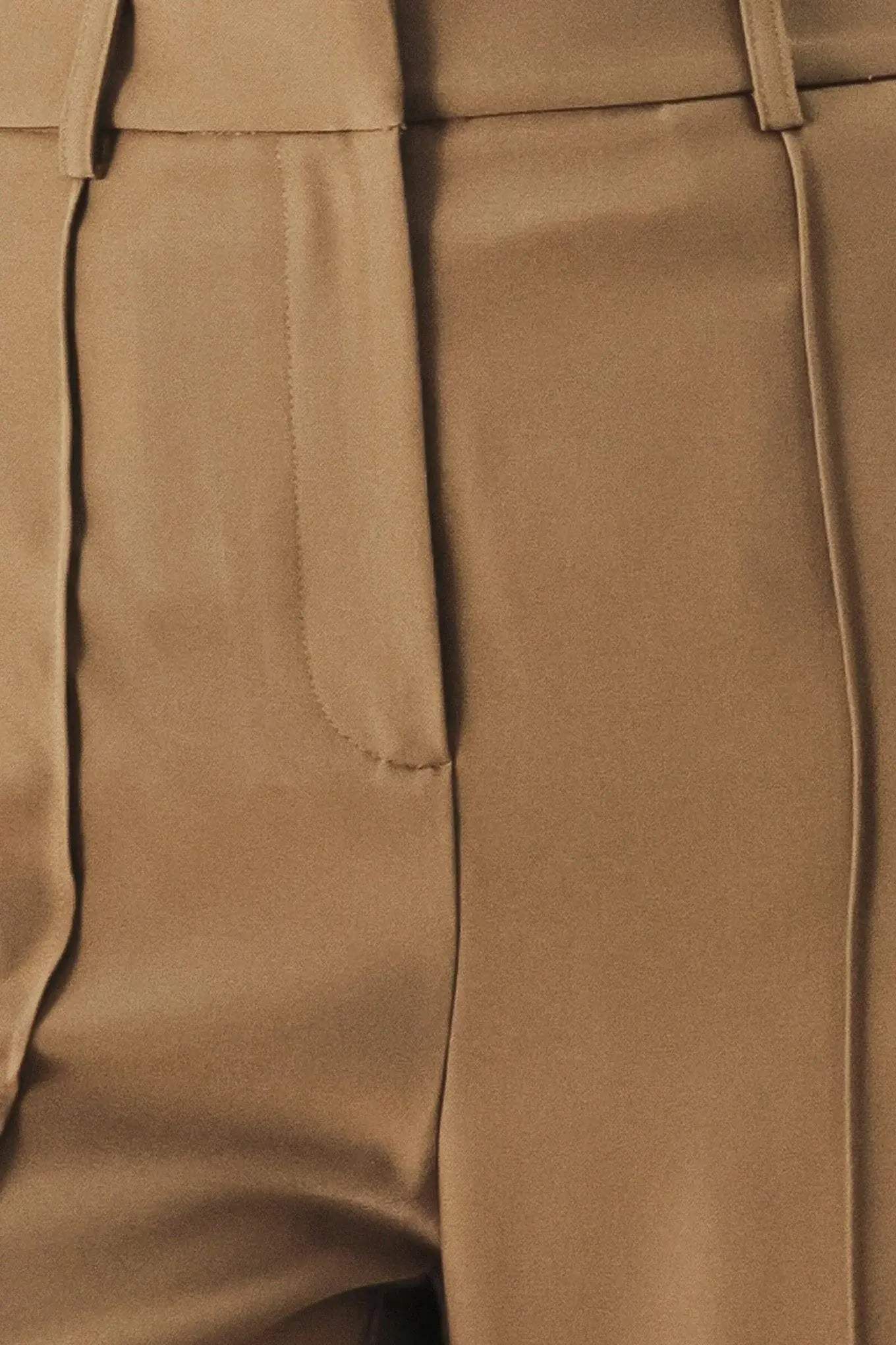 RICH SILHOUETTE WOVEN PANTS - Flying Tomato - Flyclothing LLC