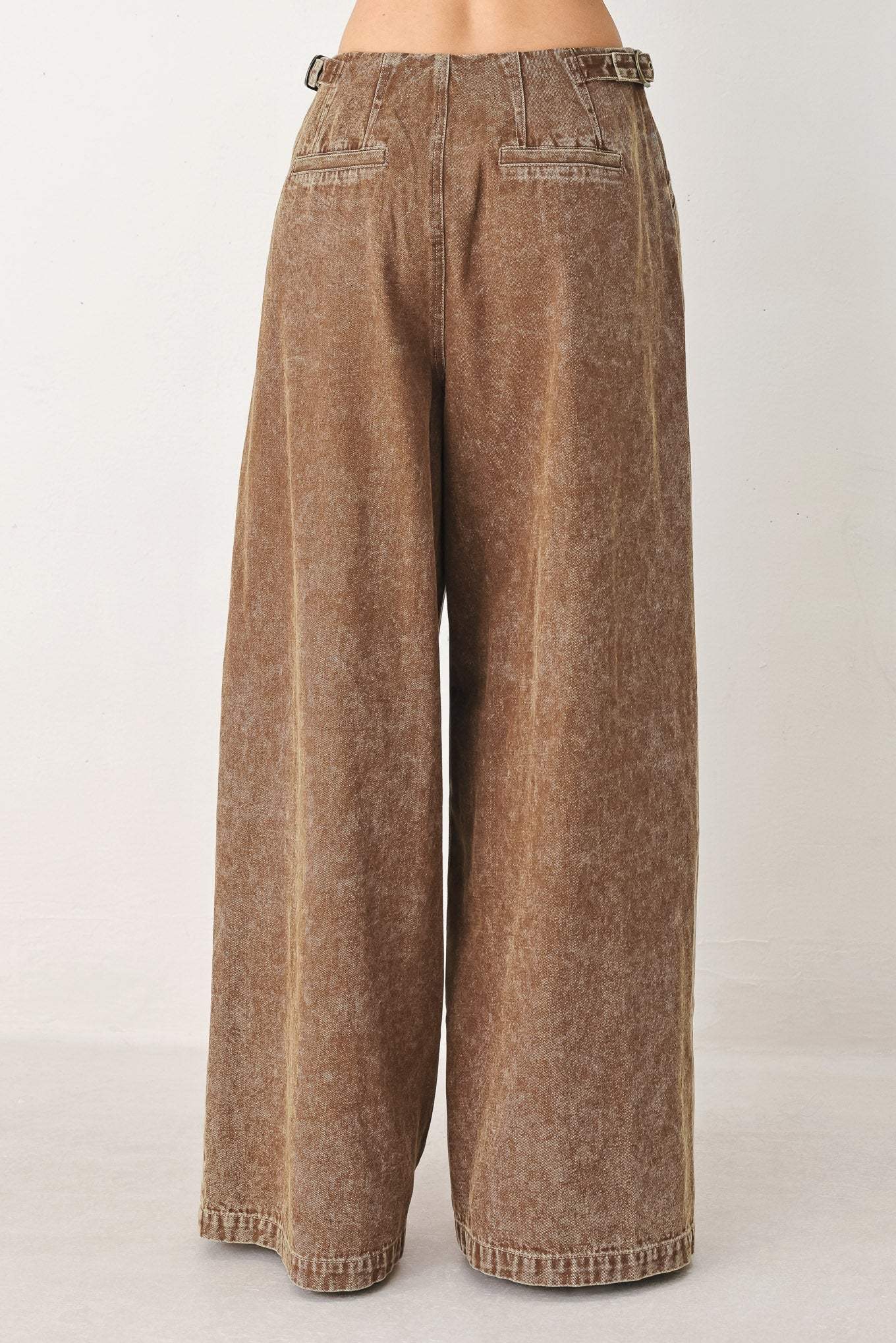 VINTAGE BROWN DENIM PANTS