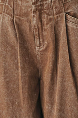 VINTAGE BROWN DENIM PANTS
