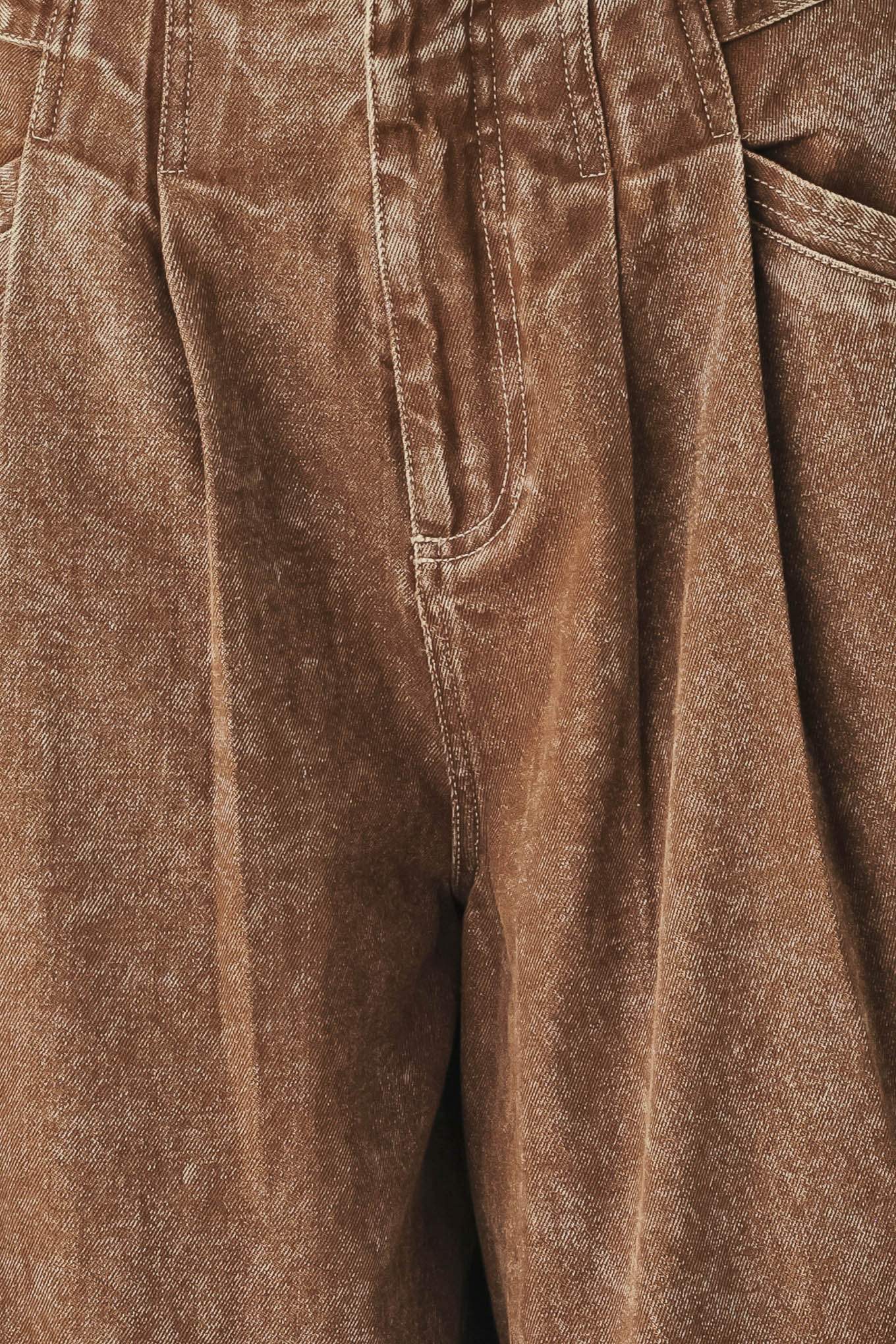 VINTAGE BROWN DENIM PANTS