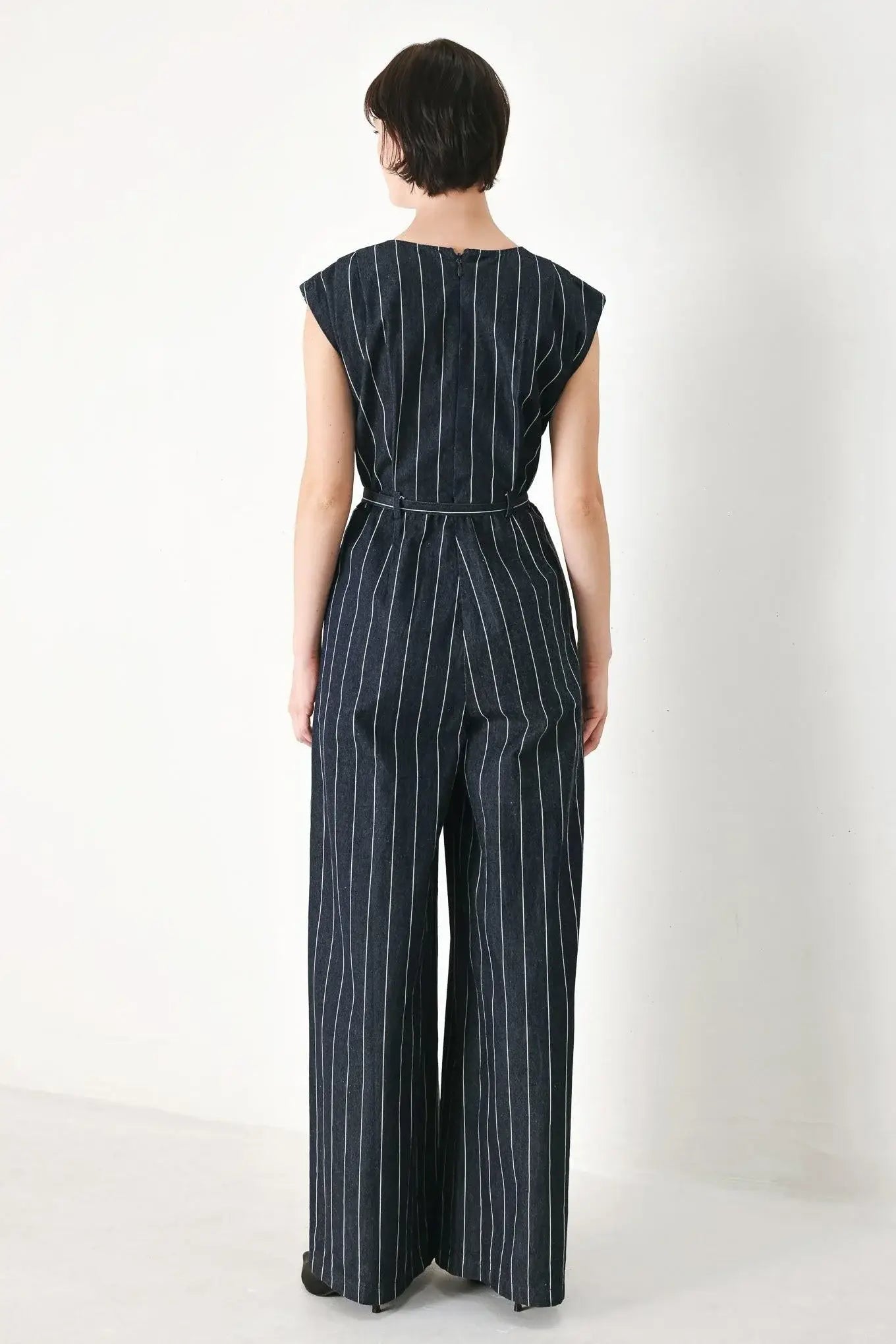 SOFT LINE ROMANCE WOVEN JUMPSUIT - Flying Tomato - Flyclothing LLC