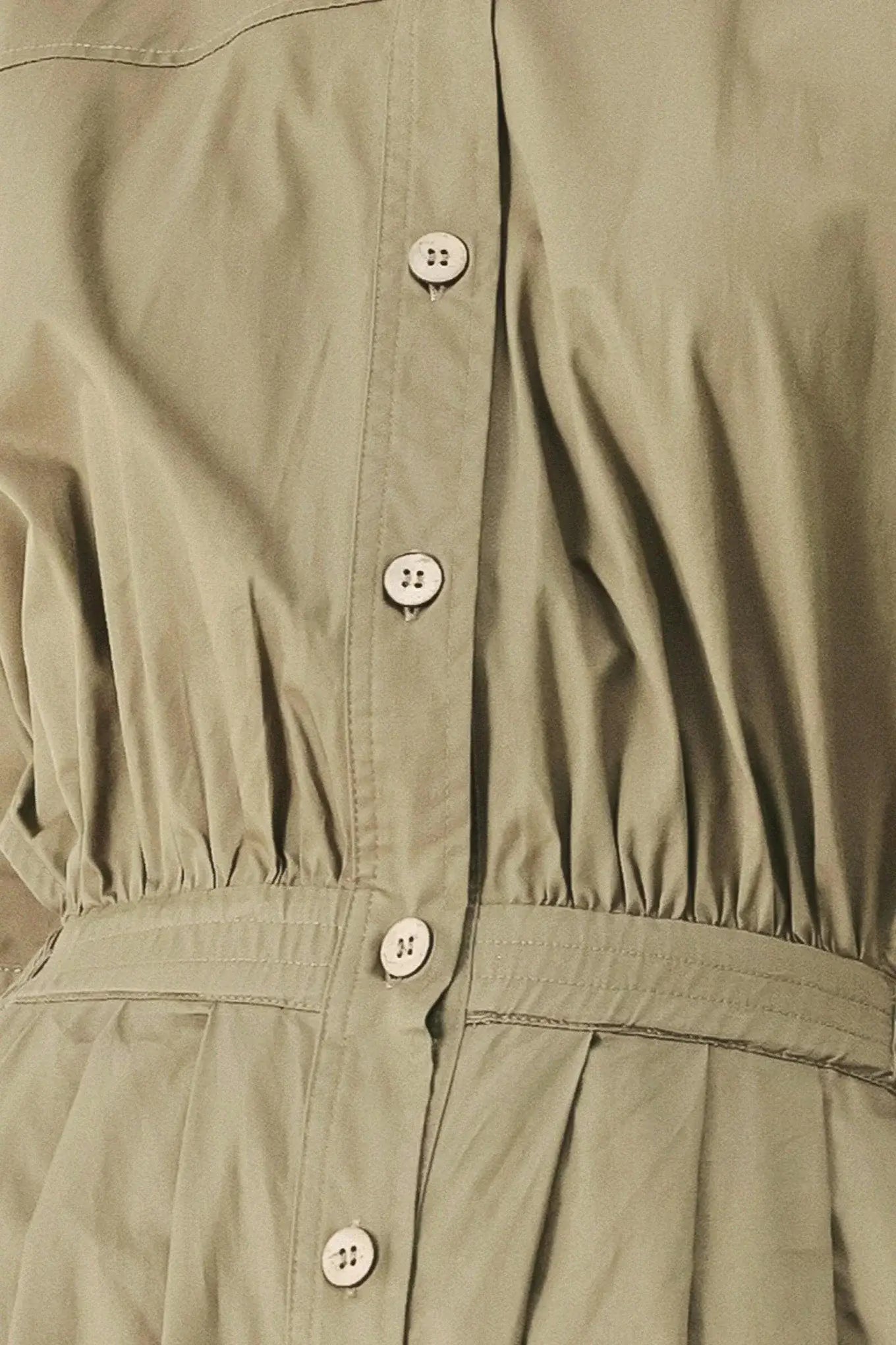 OLIVE DAYDREAM WOVEN JUMPSUIT - Flying Tomato - Flyclothing LLC