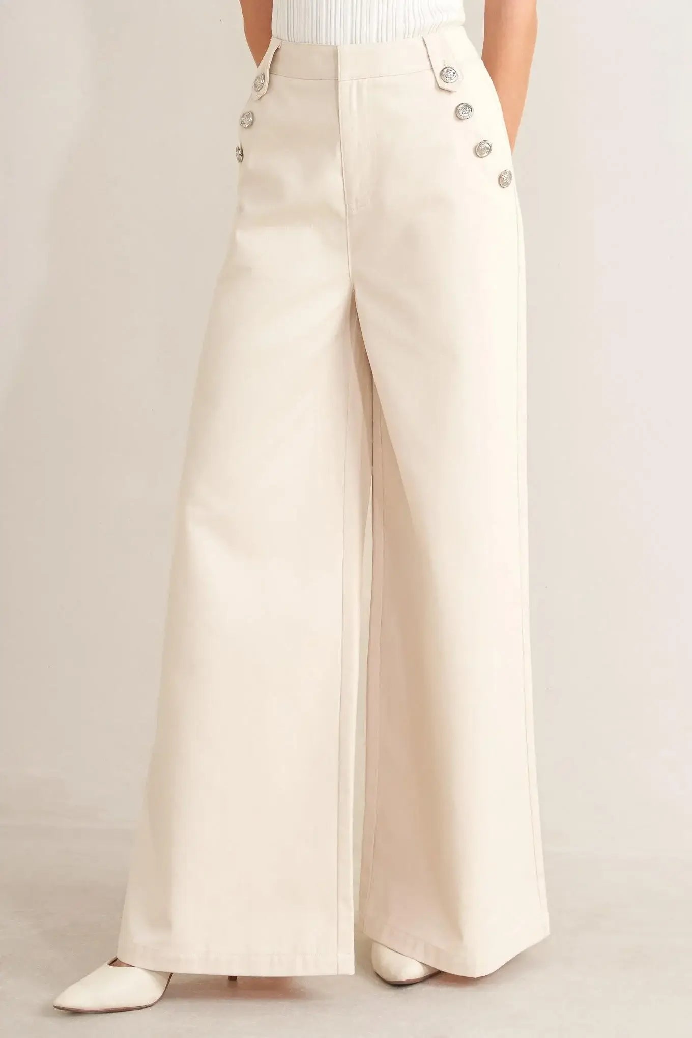 RUNWAY TAILORED WOVEN PANTS - Flying Tomato - Flyclothing LLC
