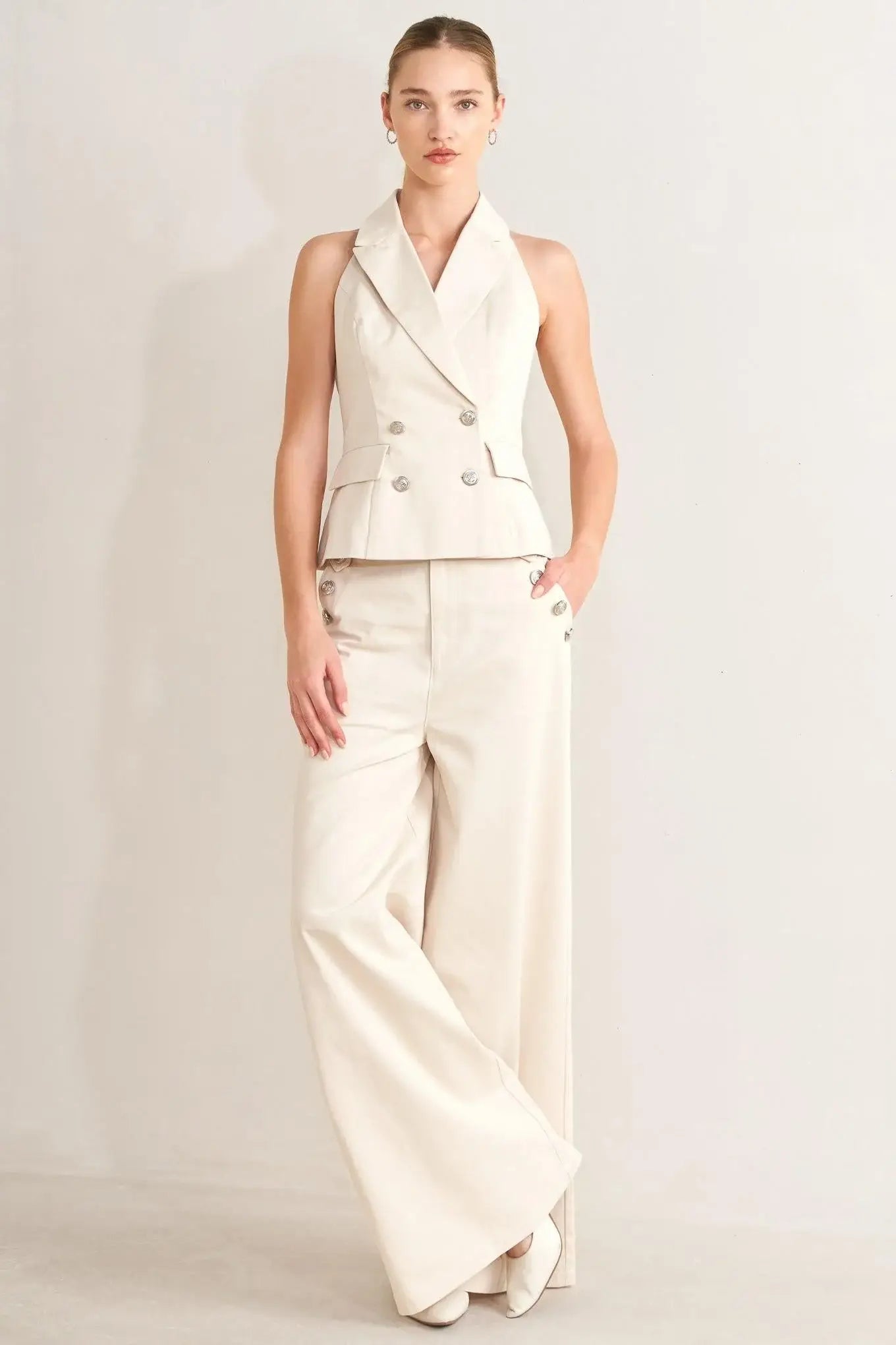RUNWAY TAILORED WOVEN PANTS - Flying Tomato - Flyclothing LLC